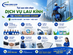 vệ sinh kính văn phòng, lau kính văn phòng