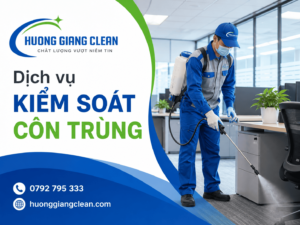 dịch vụ kiểm soát côn trùng, hương giang clean