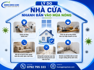lý do nhà cửa nhanh bẩn vào mùa nóng, hướng dẫn cách vệ sinh nhà cửa trong thời tiết nóng