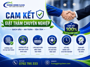 dịch vụ giặt thảm, hương giang clean