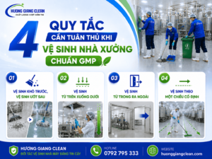 Quy tắc vệ sinh nhà xưởng đạt chuẩn GMP