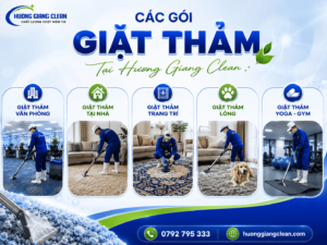 các gói dịch vụ giặt thảm, giặt thảm văn phòng