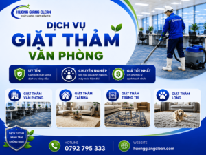 dịch vụ giặt thảm văn phòng