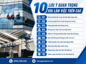 quy định an toàn làm việc trên cao