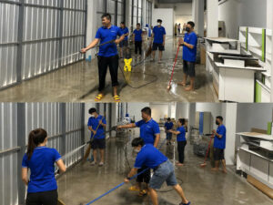 dịch vụ vệ sinh công nghiệp thphcm, vệ sinh nhà xưởng Đồng Nai, Hương Giang Clean