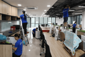 tạp vụ theo giờ, hương giang clean