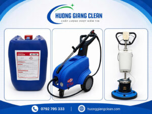 hóa chất dụng cụ vệ sinh rong rêu