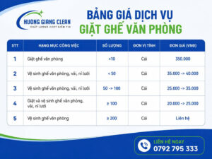 Giặt ghế văn phòng, dịch vụ giặt ghế văn phòng, vệ sinh ghế văn phòng, bảng giá giặt ghế văn phòng, giặt ghế 