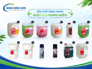 hóa chất dùng trong quét bụi