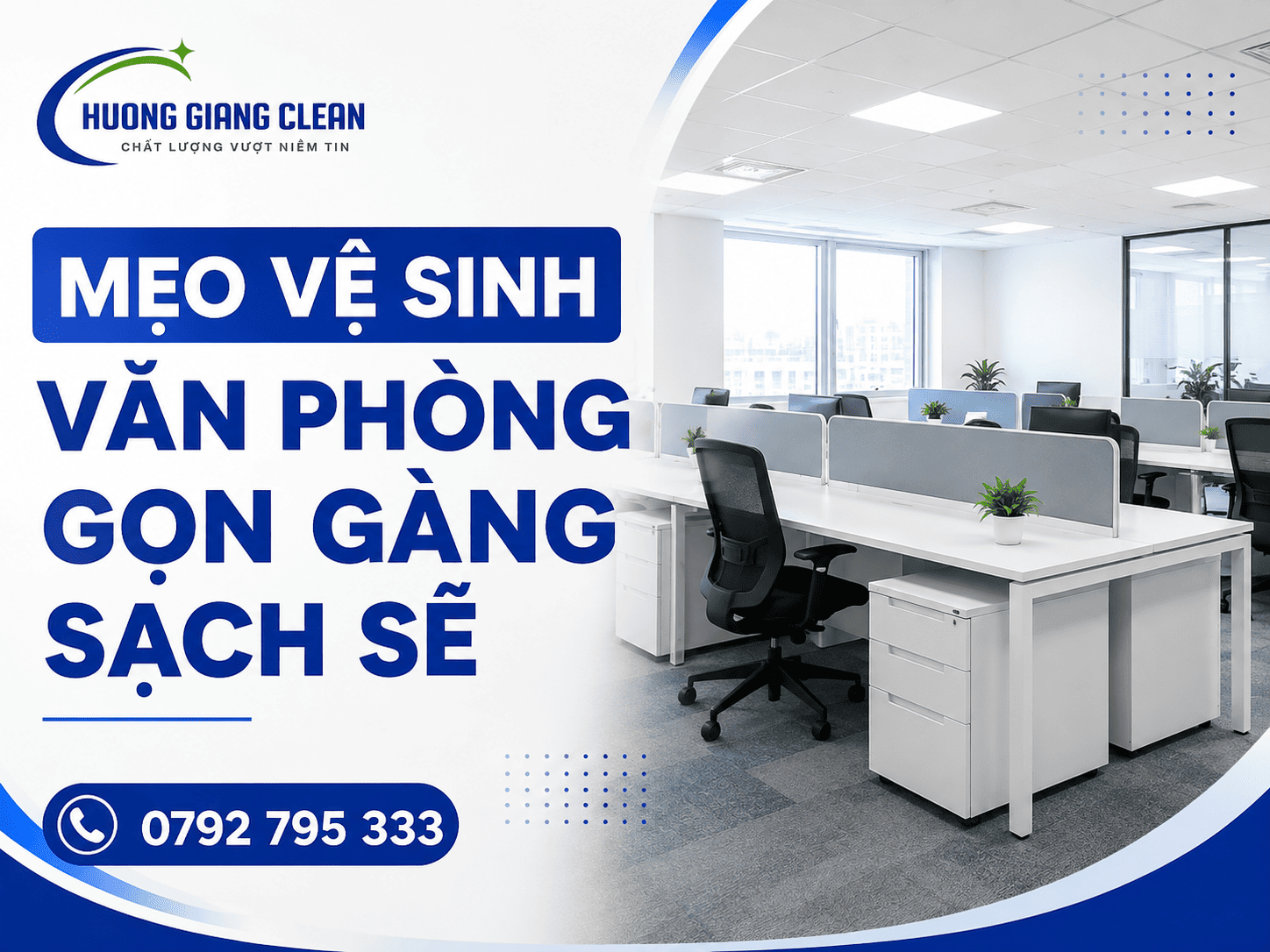 mẹo vệ sinh văn phòng